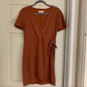 Madewell Texture & Thread wrap dress